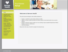 Tablet Screenshot of barwonpractitioners.org.au